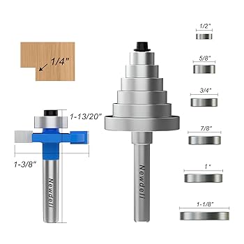 びすけっとページ Mesee Biscuit Router Bit 1/4 Inch Shank Biscuit Joint Slot